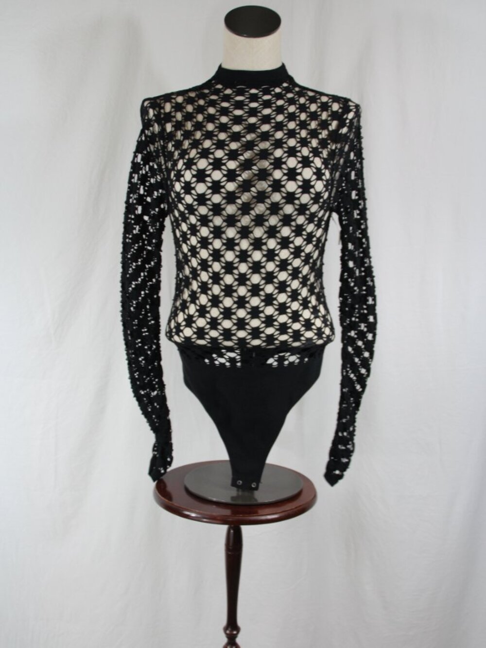 Intimately by Free People On The Fence Bodysuit Size M/L Snap Bottom NEW
